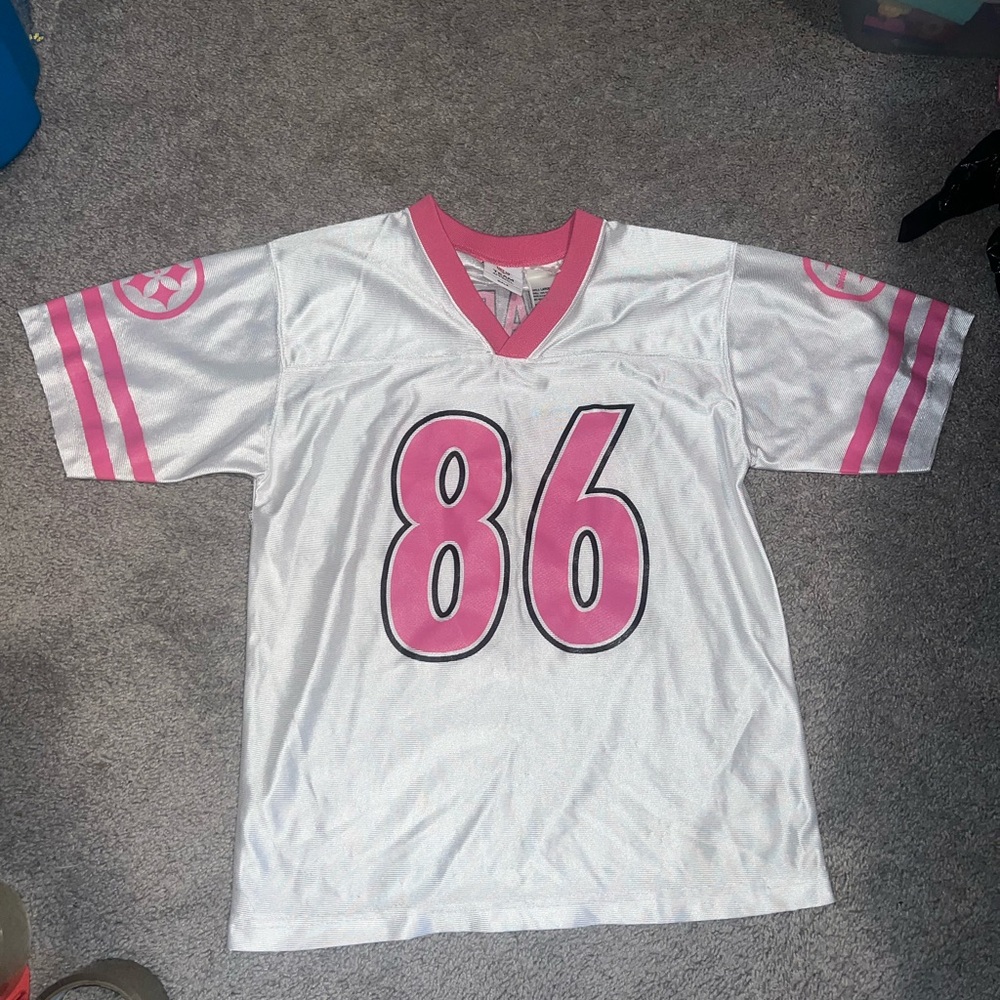 Pink Pittsburgh Steelers Hines Ward Jersey